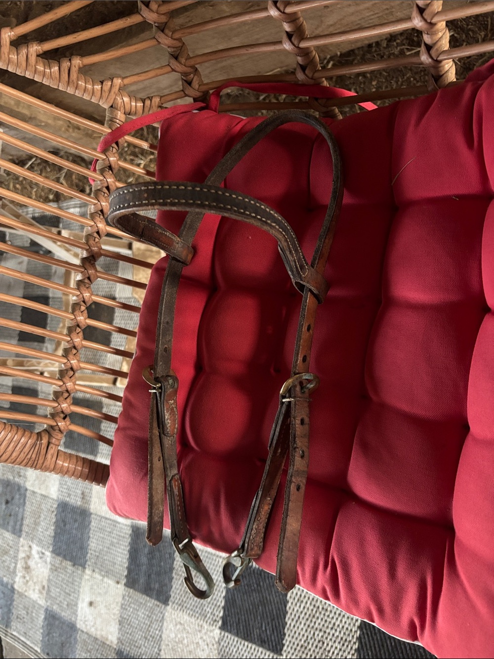 Headstall Vintage Leather